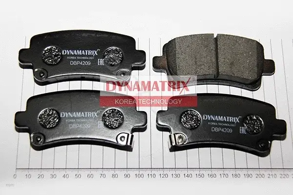 Тормозные колодки DYNAMATRIX DBP4209