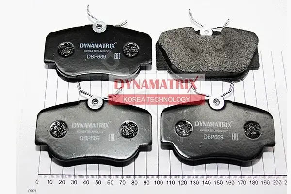 Тормозные колодки DYNAMATRIX DBP669