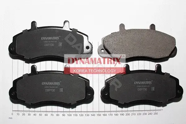 Тормозные колодки DYNAMATRIX DBP700