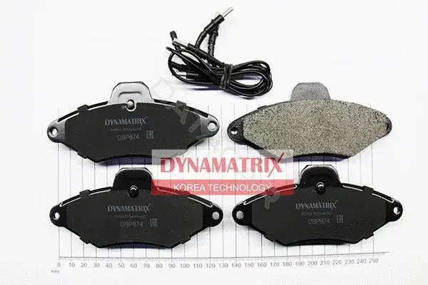 Тормозные колодки DYNAMATRIX DBP874