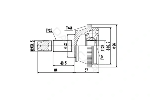 Шрус DYNAMATRIX DCV802005
