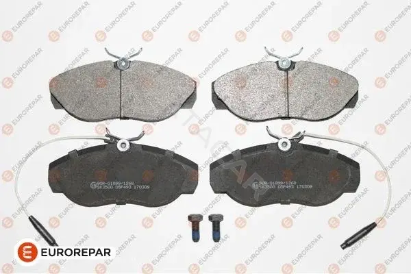 Тормозные колодки EUROREPAR 1617280480