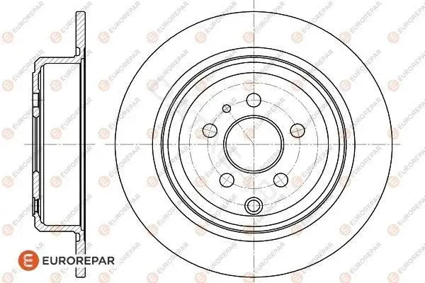 Тормозные диски EUROREPAR 1618861180