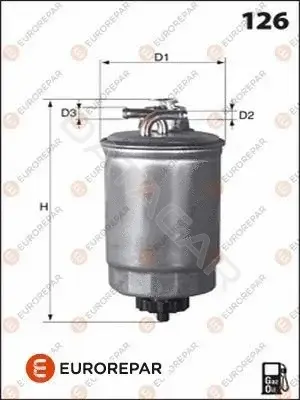 Топливный фильтр EUROREPAR E148160