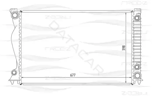 Радиатор охлаждения FREE-Z KK0102