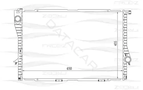 Радиатор охлаждения FREE-Z KK0120