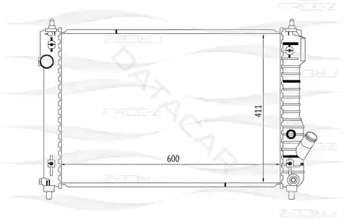 Радиатор охлаждения FREE-Z KK0141