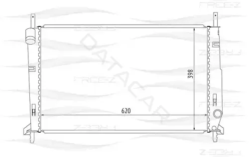 Радиатор охлаждения FREE-Z KK0150