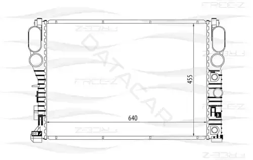 Радиатор охлаждения FREE-Z KK0155