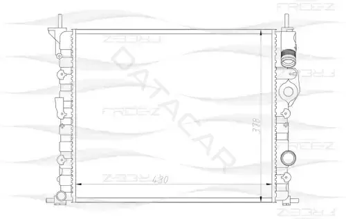 Радиатор охлаждения FREE-Z KK0186