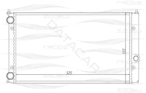 Радиатор охлаждения FREE-Z KK0201