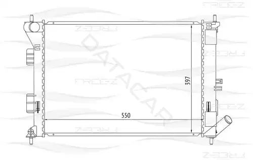 Радиатор охлаждения FREE-Z KK0254