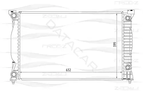 Радиатор охлаждения FREE-Z KK0105