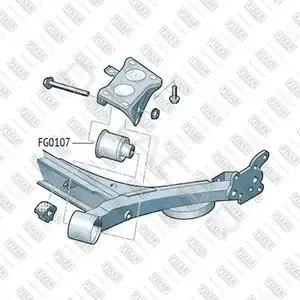 Сайлентблок балки / подрамника FIXAR FG0107