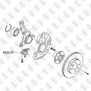 Шаровая опора FIXAR FK0179