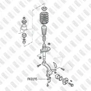 Шаровая опора FIXAR FK0195