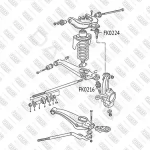 Шаровая опора FIXAR FK0216