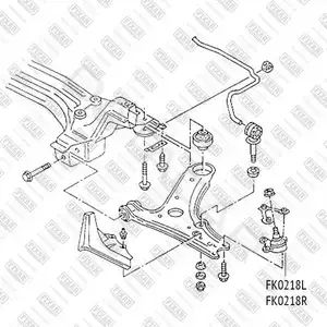 Шаровая опора FIXAR FK0218R