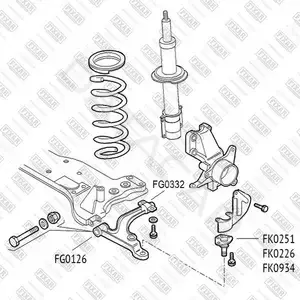 Шаровая опора FIXAR FK0226