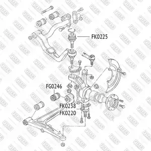 Шаровая опора FIXAR FK0238