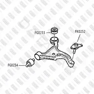 Шаровая опора FIXAR FK0252