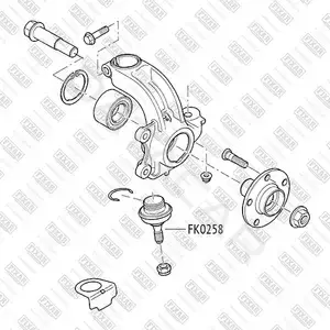 Шаровая опора FIXAR FK0258