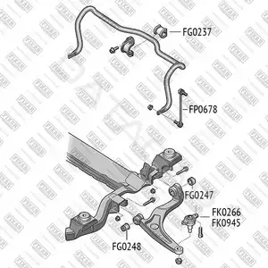 Шаровая опора FIXAR FK0266