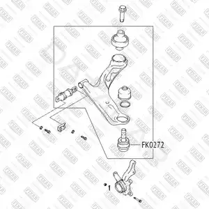 Шаровая опора FIXAR FK0272