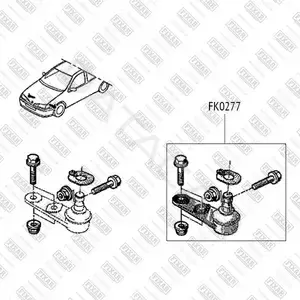 Шаровая опора FIXAR FK0277