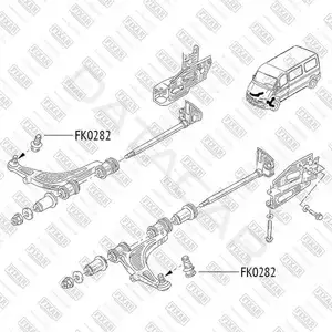 Шаровая опора FIXAR FK0282