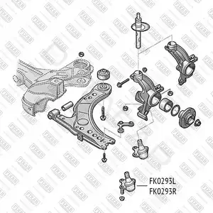 Шаровая опора FIXAR FK0293R