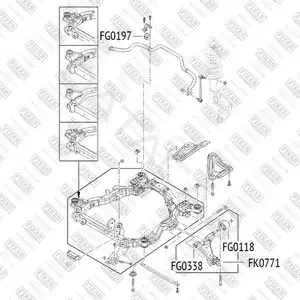Шаровая опора FIXAR FK0771