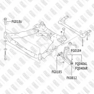 Шаровая опора FIXAR FK0812