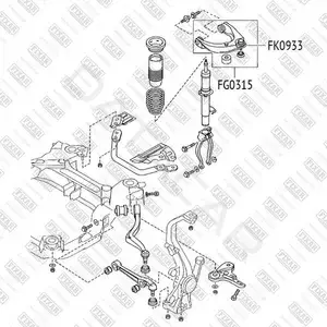 Шаровая опора FIXAR FK0933