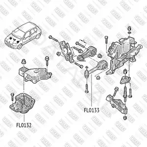 Подушка двигателя (Опора) FIXAR FL0133