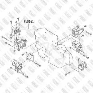 Подушка двигателя (Опора) FIXAR FL0161