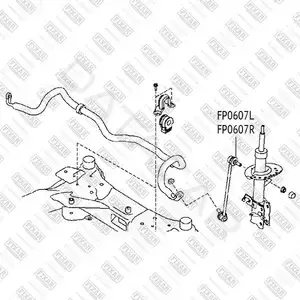 Стойки стабилизатора FIXAR FP0607L