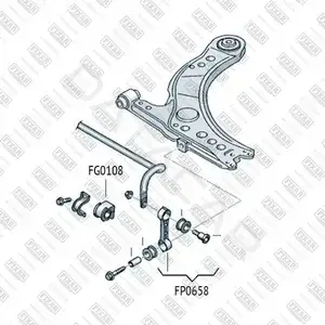 Стойки стабилизатора FIXAR FP0658