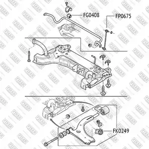 Стойки стабилизатора FIXAR FP0675