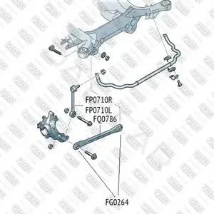 Стойки стабилизатора FIXAR FP0710R