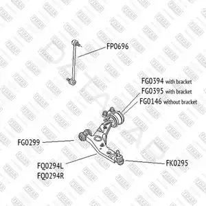 Рычаги FIXAR FQ0294R