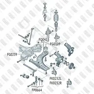Рычаги FIXAR FQ0413