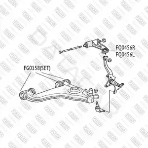 Рычаги FIXAR FQ0456R