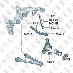 Рычаги FIXAR FQ0808
