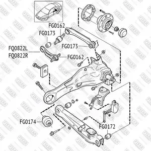 Рычаги FIXAR FQ0822L