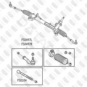 Рулевая тяга FIXAR FS0104