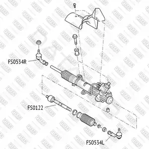 Рулевая тяга FIXAR FS0122