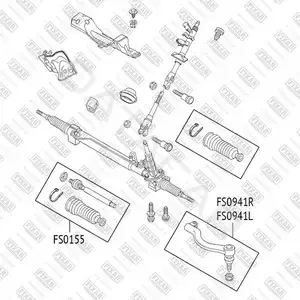 Рулевая тяга FIXAR FS0155