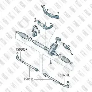 Рулевая тяга FIXAR FS0311