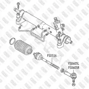 Рулевая тяга FIXAR FS0316